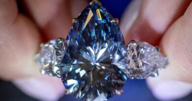 Berlian biru unik dilelong AS$40 juta
