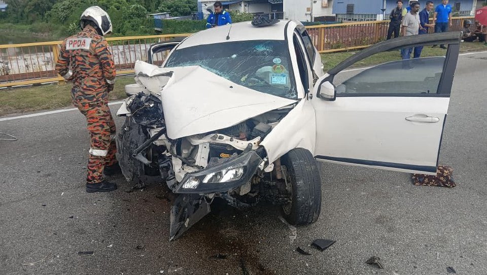 Lelaki maut, bayi antara 4 parah nahas di Shah Alam